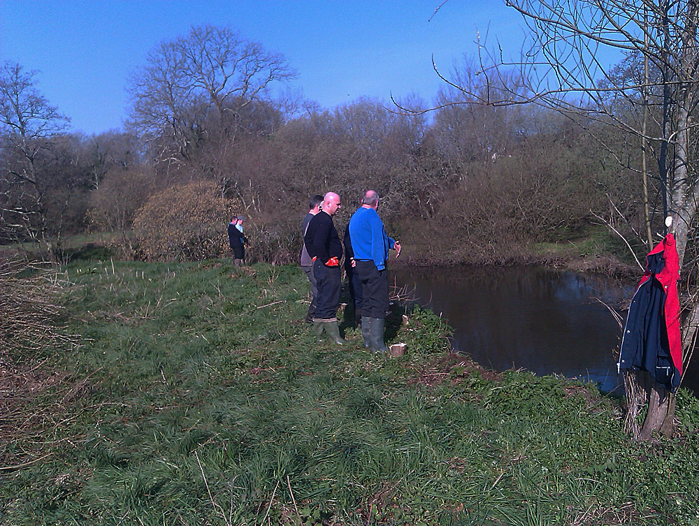 Bank Clearance At Cutty Bridge